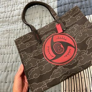 COACH canvas bag, Naruto x Michael B.Jordan
